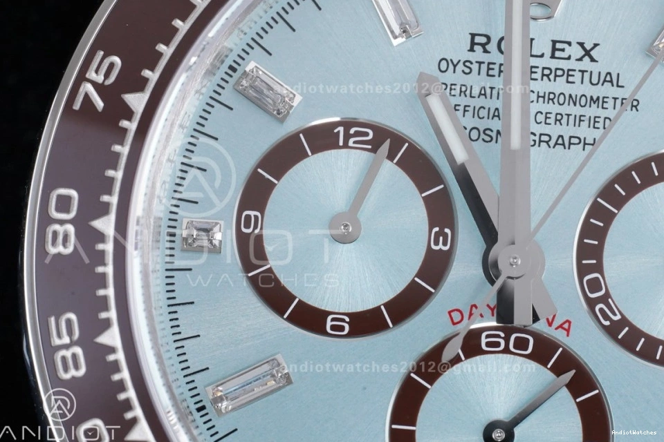 on VS4131 SS VSF Edition Crystal Blue Braclet Dial 1:1 126506 V2 904L Steel Youthful Daytona Ice Best (Weighted) 795 0809